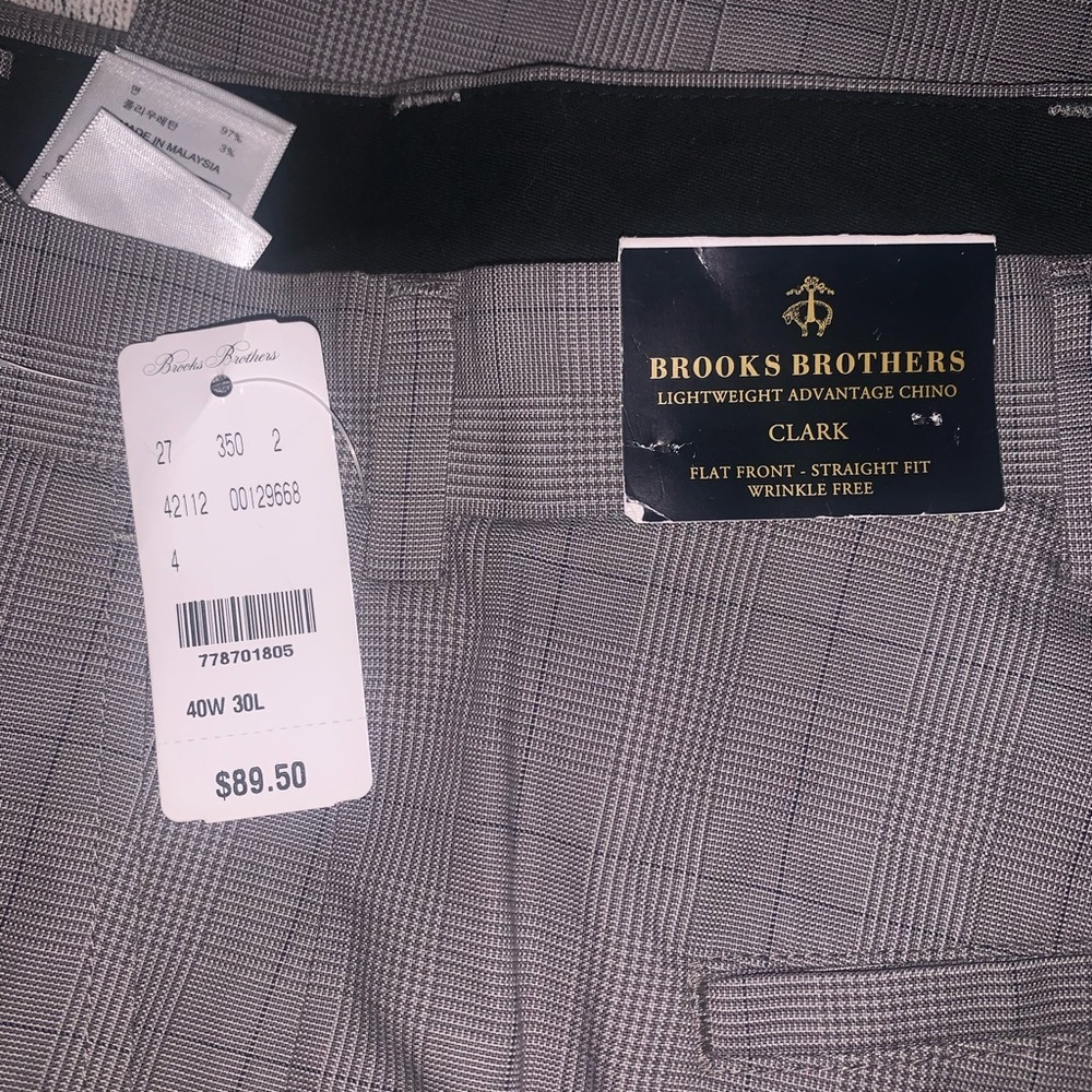 Brooks Brothers clark 40x30